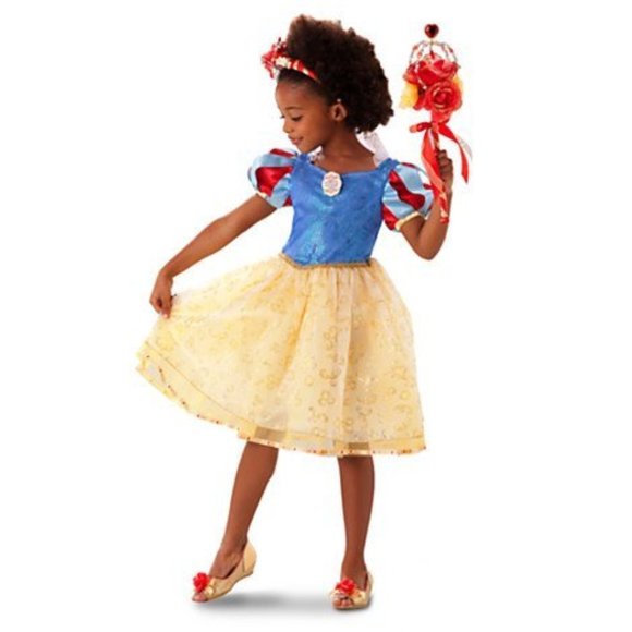Disney Other - The Disney Store Princess Snow White Costume Dress Girls Size 2/3